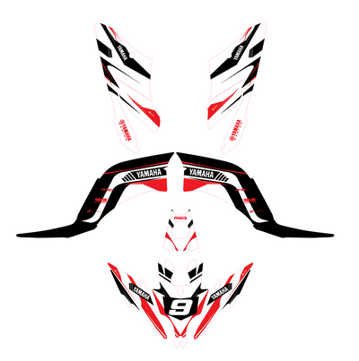 YFM 250 RAPTOR RED-X