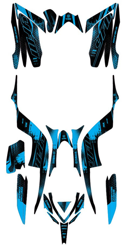 YFM 700 RAPTOR BLUE OCTOGNE