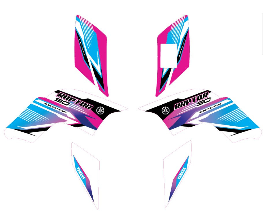 YFM 90 RAPTOR Pinky