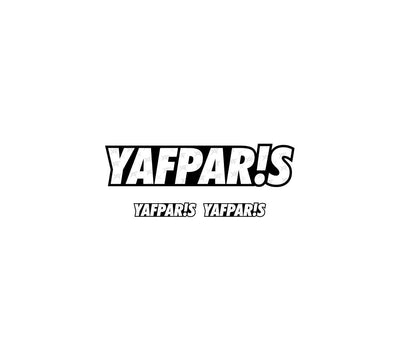 Large windshield stickers - YAF PARIS