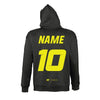 Sweat à capuche Bikelife (Jaune Fluo)