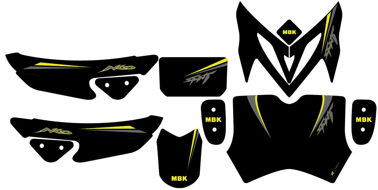 SCOOTER DARK KNIGHT MBK STUNT
