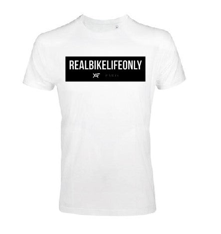 T-shirt - Realbikelifeonly - White