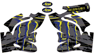 Arai SZR - Pops Blue