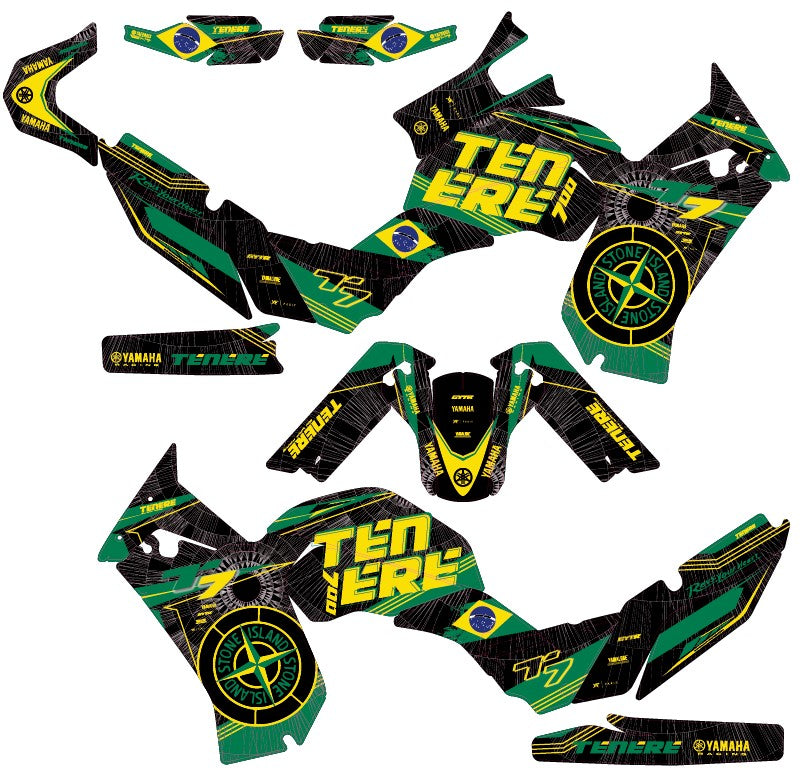 T7 Bar Code Image TENERE 700 - StoneIsland YAMAHA T7 – YAF PARIS