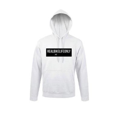 Sweat à capuche Blanc - Bikelife