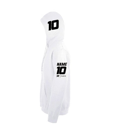 Sweat à capuche Blanc - Bikelife